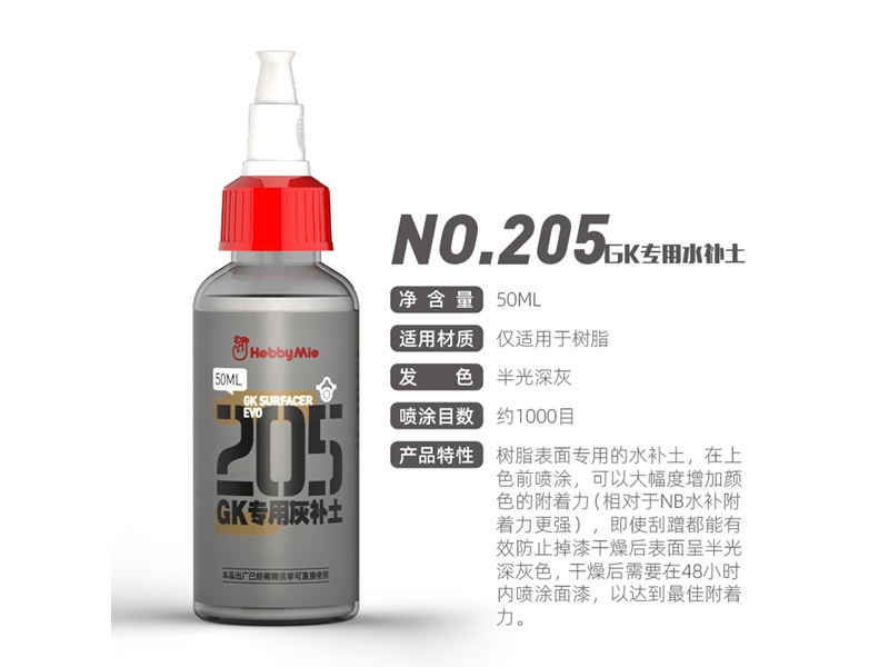 喵匠黑科技系列模型预调漆-水补土系列